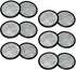 PURE GREEN 12-Pack of Mr. Coffee Compatible Water Filter Discs - Fit Mr Coffee Compatible Filters - Replacement Charcoal Water Filter Discs for Mr Coffee Coffee Brewers