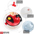 KEOUKE Onion Chopper Food Chopper- Hand Crank Food Processor Chops chili, Vegetable, Nuts, Fruits, Salad with a Egg Separator