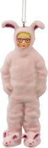 Hallmark Warner Bros Story Ralphie in Bunny Suit Christmas Ornaments
