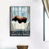 Moose Wall Art on Canvas Abstract Canvas Wall Art for Living Room Bedroom Wall Decor Modern Artwork for Home Decorations 16x24inch(40x60cm)