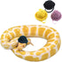YUYUSO 3 Pack Snake Hats with Adjustable Elastic Chin Strap for Ball Python Tiny Pet Hat