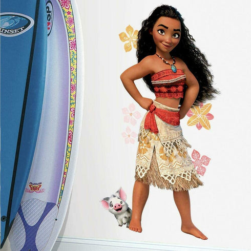 RoomMates RMK3383GM Moana Peel and Stick Giant Wall Decals