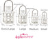 Kate Aspen White Lantern, 9 Inch Decorative