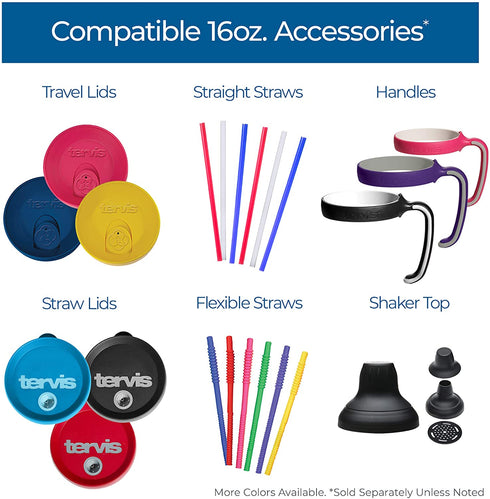 Tervis Made in USA Double Walled The Office Insulated Tumbler Cup Keeps Drinks Cold & Hot, 16oz, Smorgasbord