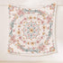 Simpkeely Mandala Floral Medallion Tapestry, Sketched Flower Plant Boho Wall Hanging, Bohemian Hippie Tapestries for Bedroom Living Room Dorm Home D©cor 59.1 x 80 Inches (RosyBrown)