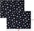 Toddler Pillowcase 2 Pack, 14'' x 20'' Travel Pillow Case Cover for Babies, Kids, Boys and Girls, Soft and Breathable Small Pillow Cases with Envelope Closure, Black Star Print
