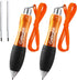 GALAGEE Big Fat Heavy Weighted Pens - Wide Grip Weighted Ballpoint Pens with Two Extra Refills - Hand Writing Aids for Tremors,Parkinsons,Autism,Carpal Tunnel,Arthritis or Fine Motor Skill Issue