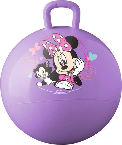 Hedstrom Minnie Mouse Happy Helpers Hopper Ball, Hop Ball for Kids, 15 Inch (55-73301AZ-A)