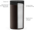 Spectrum Diversified Decorative Refillable Wet Dispenser for Household, Stylish Holder for Cleaning Wipes, Bronze