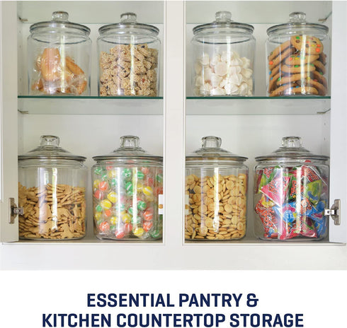 Anchor Hocking 1-Gallon Heritage Hill Jar, Set of 2