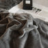 XeGe Faux Fur Throw Pillow Cases Plush Shaggy Ultra Soft Pillow Cover Fluffy Crystal Velvet Decorative Pillowcases Zipper Closure,Set of 2(Standard, Dark Gray)