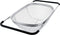 U.S. Kitchen Supply - Premium Quality Over The Sink Stainless Steel Oval Colander with Fine Mesh 6 Quart Strainer Basket & Expandable Rubber Grip Handles - Strain, Drain, Rinse Fruits, Vegetables