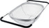 U.S. Kitchen Supply - Premium Quality Over The Sink Stainless Steel Oval Colander with Fine Mesh 6 Quart Strainer Basket & Expandable Rubber Grip Handles - Strain, Drain, Rinse Fruits, Vegetables