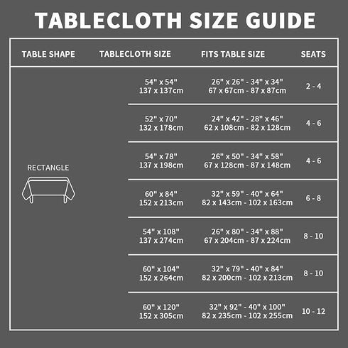 Romanstile Clear Plastic Tablecloth Protector - 100% Waterproof Rectangle Vinyl PVC Table Cloths Oil Proof Wipeable Transparent Table Cover Sheet for Dining, Camping & Parties (60x120,Crystal Clear)