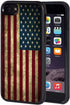iPhone 7 Case, iPhone 8 Case, BWOOLL Slim Anti-Scratch Flexible Shock Absorbent Silicone Protective Case Cover for iPhone 7 Case/iPhone 8 (4.7 inch) - Vintage American Flag