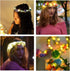 54 Pack Glow Sticks Party Pack Supplies Glow In The Dark-50 Glow Sticks Necklaces Bracelets Bulk 4 LED Light Up Flower Crowns Headpiece for Women Girls Wedding Birthday Carnival Party