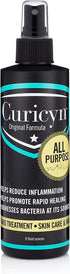 Curicyn, Wound Treatment Spray for All Animals - Original Formula, Helps Reduce Inflammation, Easy and Effective Pet Wound Care, Dog and Cat Skin Care Infection Treatment, - 8 oz Spray Bottle