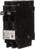 SIEMENS Q1515 Two 15-Amp Single Pole 120-Volt Circuit, use only Where Type QT Breakers are Allowed, Black