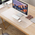 NATRKE Clear PVC Desk Protector Pad, 1.5mm Thick 16 x 32 Inch Transparent Non-Slip Desk Writing Mat for Home, Office