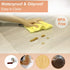 NATRKE Clear PVC Desk Protector Pad, 1.5mm Thick 16 x 32 Inch Transparent Non-Slip Desk Writing Mat for Home, Office