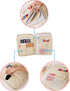 El-fmly A4 Document Portable Organizer Bag Waterproof Portfolio Office Zipper Case Travel Multi-Function for Passport ID Card Notebook Ipad