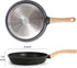 Nonstick Frying Pan Skillet, Granite Coating Egg Omelette Pan 11 Inch Nonstick Pan with Woodgrain Handle, Non Stick Skillet for All Stove Tops, PTFE PFOA Free, Stone Cookware Induction Compatible