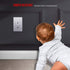 ENERLITES Elite Series Screwless Decorator Wall Plate Child Safe Outlet Cover, Gloss Finish, Size 1-Gang 4.68" H x 2.93" L, Unbreakable Polycarbonate Thermoplastic, SI8831-SV-10PCS, Silver (10 Pack)