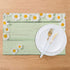 Chamomile Flower Placemats for Dining Table Set of 6, Printing Thin Environmental Materials Easy Clean for Kitchen Dinner Party.Table Mat Place Mats for Kitchen Dining Decoration(12 X 18 Inch)