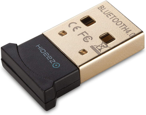 Hideez USB Bluetooth Adapter for PC, macOS, Linux, ChromeOS, Raspberry Pi – Low Energy, Long Range Bluetooth Adapter + EDR for PS4, Xbox, Mouse, Keyboard, Headphones, Speakers, Printers