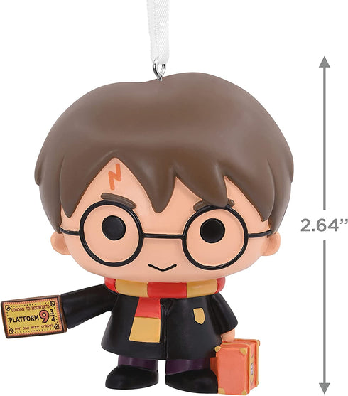 Hallmark Harry Potter With Train Ticket Christmas Ornament