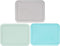 Pyrex Bundle - 3 Items: (1) 7210-PC 3-cup Jet Gray Lid, (1) 7210-PC 3-cup Muddy Aqua Lid, (1) 7210-PC 3-cup Sun Bleached Turquoise Lid