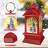 Christmas Water Glittering Snow Globe Lantern, Battery Powered Festival Ornament and Gifts for Adults and Children