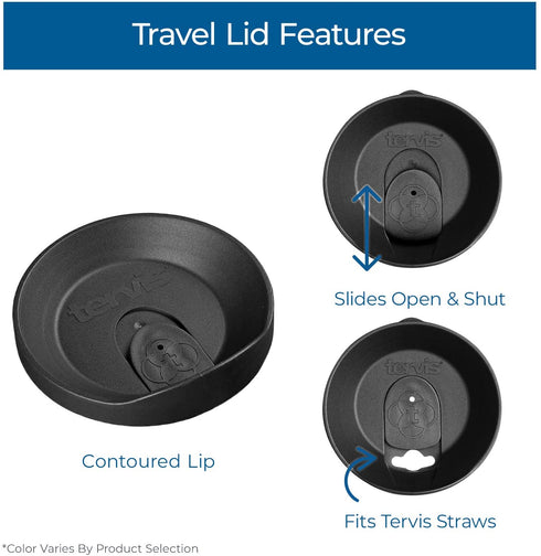 Tervis Ohio State Buckeyes Mascot Colossal Tumbler with Wrap and Red Lid 16oz, Clear