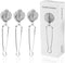 Snap Ball Tea Strainer, Exptolii 3 Pack Stainless Steel Tea Infuser Filter with Handle for Loose Leaf Tea, Spices, Seasonings