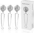 Snap Ball Tea Strainer, Exptolii 3 Pack Stainless Steel Tea Infuser Filter with Handle for Loose Leaf Tea, Spices, Seasonings