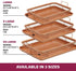 Gotham Steel Crisper Tray for Oven, 2 Piece Nonstick Copper Crisper Tray and Basket, Air Fry in your Oven, Great for Baking and Crispy Foods, As Seen on TV Extra Large Size, 13.4 x 11.4