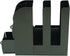 Mind Reader Coffee Upright Condiment Organizer, 6 x 12 x 12, Black