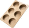 Hamburger Bun Pan, Nonstick Hamburger Bread Forms 4 Inch Cake Pan Mini Round Disc Pan for Baking Burger Buns English Muffin Whoopie Pies Muffin Top