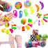 49 Pack Assortment Toys Party Favors for Kids 4-8-12,Birthday Party Gifts,Carnival Prizes,Christmas Stocking Stuffers,Treasure Box Chest,Classroom Rewards,Bulk Pinata Goodie Bag Fillers for Girls