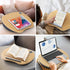HUANUO Lap Desk - Fits up to 14 inch Slim Laptop, Laptop Stand with Pillow Cushion & Bamboo Grain Platform on Bed & Sofa, with Cable Hole & Anti-Slip Strip