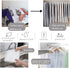 STONCEL Garment Bags for Hanging Clothes 12Pcs Lightweight Clear Full Zipper Suit Bags Breathable Dust Cover for Closet Suits,Dresses,Shirts, Clothes Storage, 31x23Inches