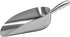 Cast Aluminum Utility Scoop - 38 oz. - Round Bottom, ice scoop For Multi-Purpose Use, With Finger Groove Handle (38 oz.)