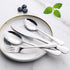 Wildone 20-Piece Silverware Set, Stainless Steel Flatware Cutlery Set Service for 4, Tableware Eating Utensils Include Knife/Fork/Spoon, Mirror Polished, Dishwasher Safe