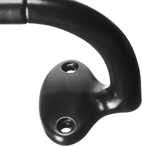 Amazon Basics Room Darkening Blackout Curtain Rod - 28" to 48", Black