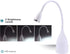 BLACK+DECKER LED Desk Lamp, Gooseneck Task Light, Dimmable with 3 Color Modes