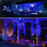 SANJICHA Blue Outdoor Solar String Lights, 2-Pack Each 72FT 200LED Super Bright Solar Lights Outdoor, Waterproof Copper Wire 8 Modes Solar Fairy Lights for Garden Patio Tree Party Wedding (Blue)