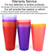 32-ounce Plastic Tumblers/Large Drinking Glasses/Party Cups/Iced Tea Glasses Set of 12,6 Assorted Colors| Unbreakable, Dishwasher Safe, BPA Free