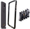 Moto Z4 Case,Aluminum Bumper Frame Cover Compatible with Moto Mods Moto Hasselblad True Zoom Camera 5g Mod Power Pack Battery Moto Style Shell Wireless Charger Slim Fit Motorola Moto Z4(Black)