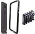 Moto Z4 Case,Aluminum Bumper Frame Cover Compatible with Moto Mods Moto Hasselblad True Zoom Camera 5g Mod Power Pack Battery Moto Style Shell Wireless Charger Slim Fit Motorola Moto Z4(Black)