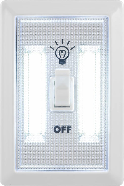 Lights by Night Wireless LED Light Switch, Battery Operated, 100 Lumens, Tap Light, Portable Light Switch, Wireless, Stick-On LED Lights, Under Cabinet, Closet, Basement and More, 39641